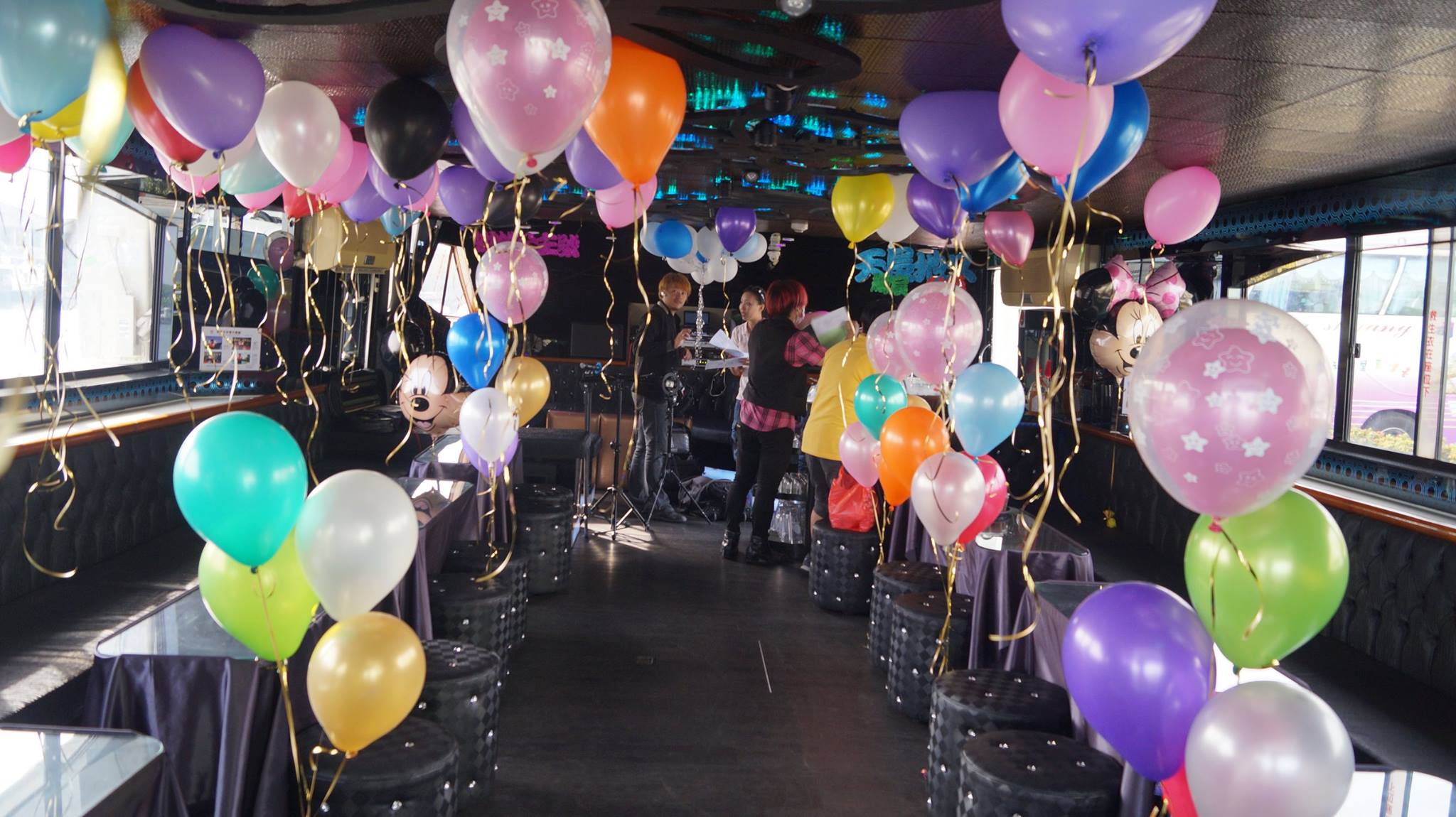 蝴蝶公主號派對佈置