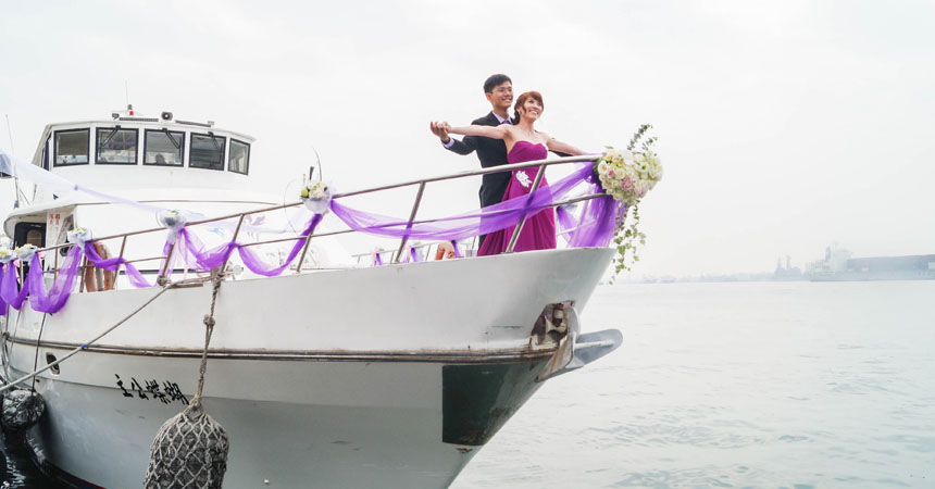 蝴蝶公主號遊艇婚禮